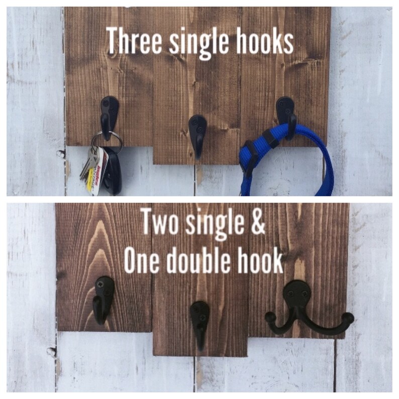 Dog Leash Holder Entryway key holder Dog leash sign His Etsy.de