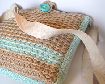 Sac messager Sandy Shore - Modèle au crochet