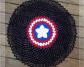 Le jeté Freedom - Modèle au crochet