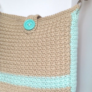 Sandy Shore Messenger Bag - Crochet Pattern