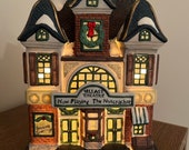 Village Theatre light up house
