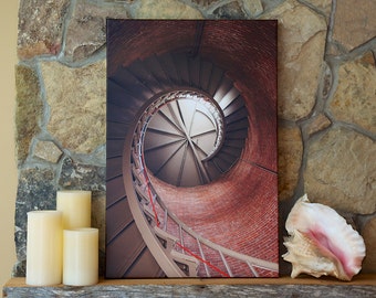 Lighthouse Spiral Canvas