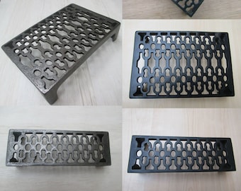 VICTORIAN AIR BRICK cast iron old retro vintage repro rustic air vent air brick grill cover