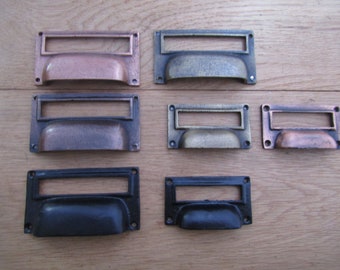 Label Drawer Pull - Etsy UK