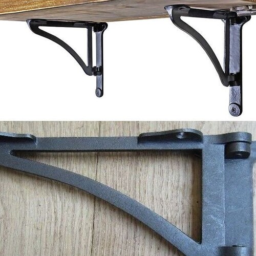 PAIR of TABLE LEAF Swivel Brackets Folding Fold Down Drop Etsy