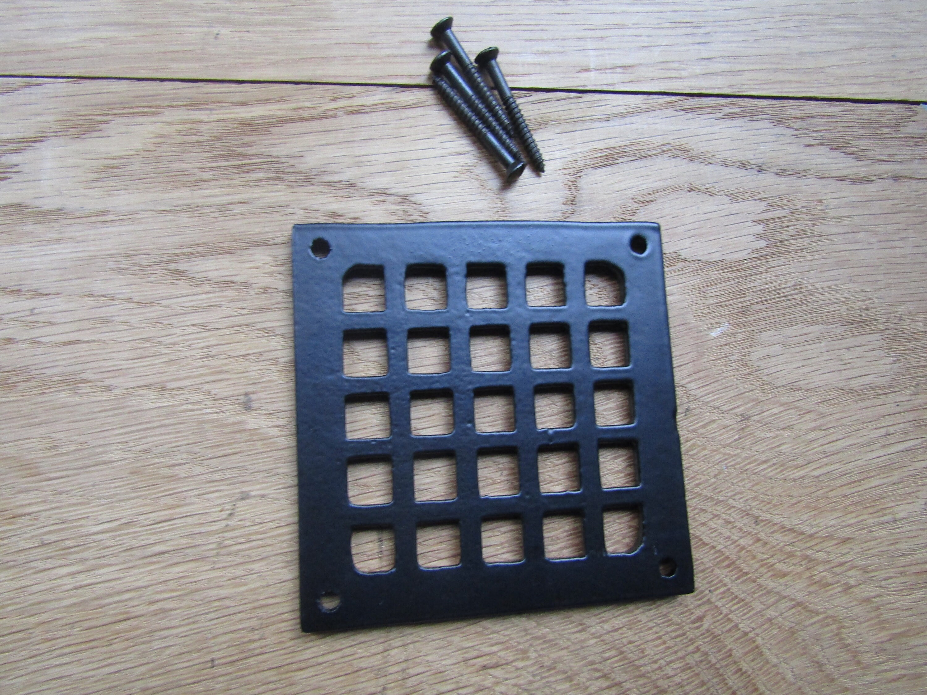 SQUARE VENTILATION flache Grill Reparaturplatte Gusseisen