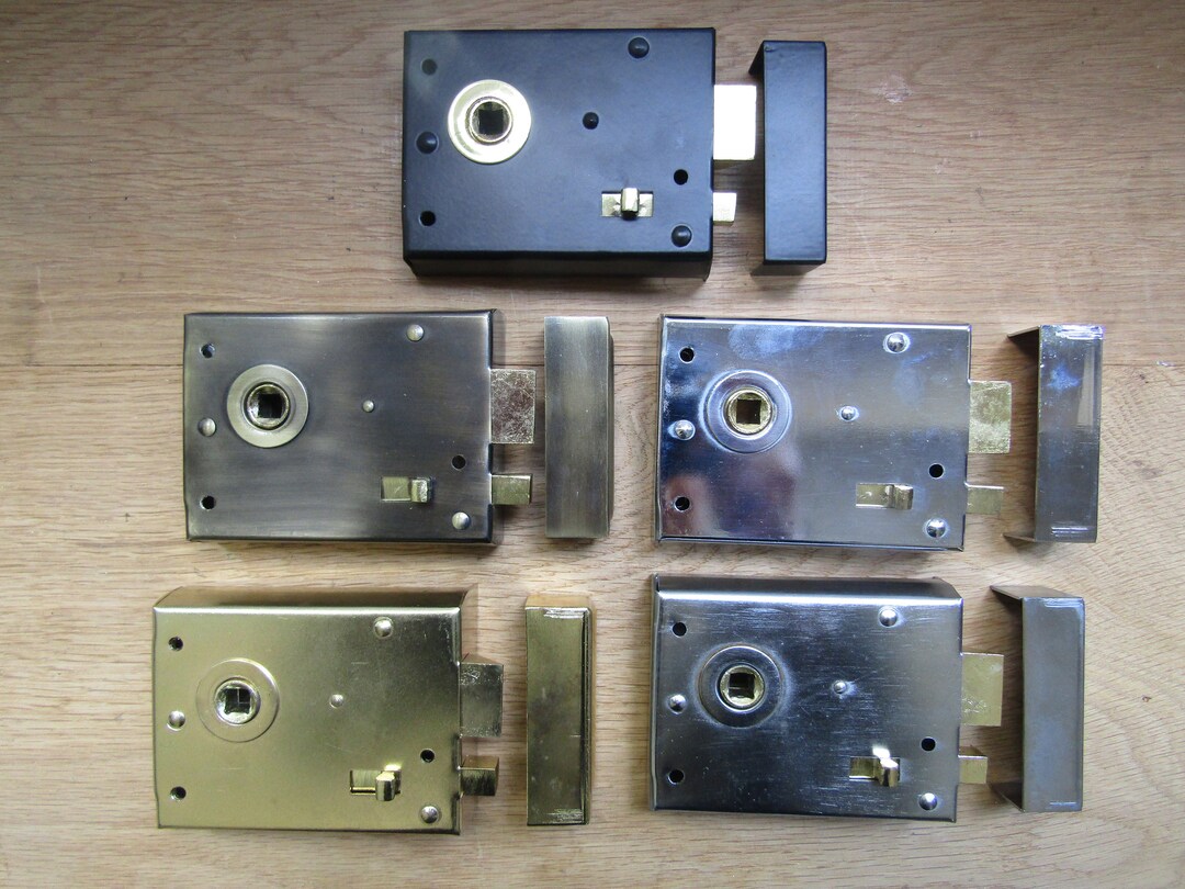 Serratura Antica,Foreen 40 Pezzi Gancio A Scatto Hasp Metallo Vintage - Foto 5