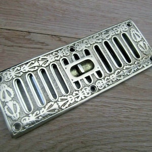 Ornate Vintage Victorian Style Rustic Ventilation Grille Wall Air Vent ...