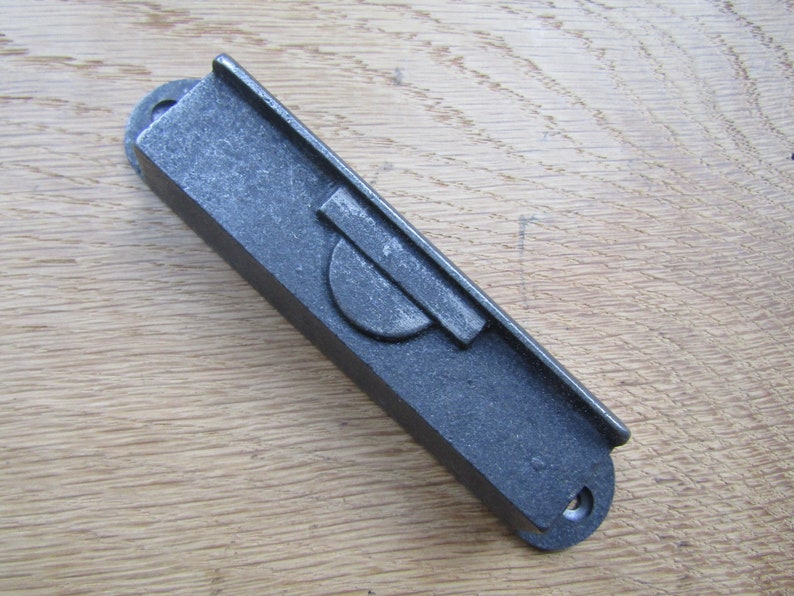 Cast Iron Rustic RIM LOCK KEEP Latch Striker Plate Door Keeps Etsy UK