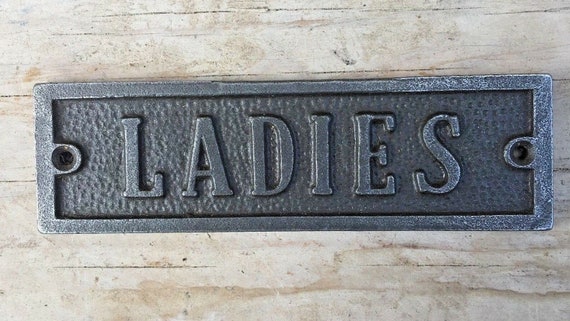 TreasureGurus Insegna Da Parete Privata In Ghisa &ndash; Stile Vintage Per Cancello O Porta