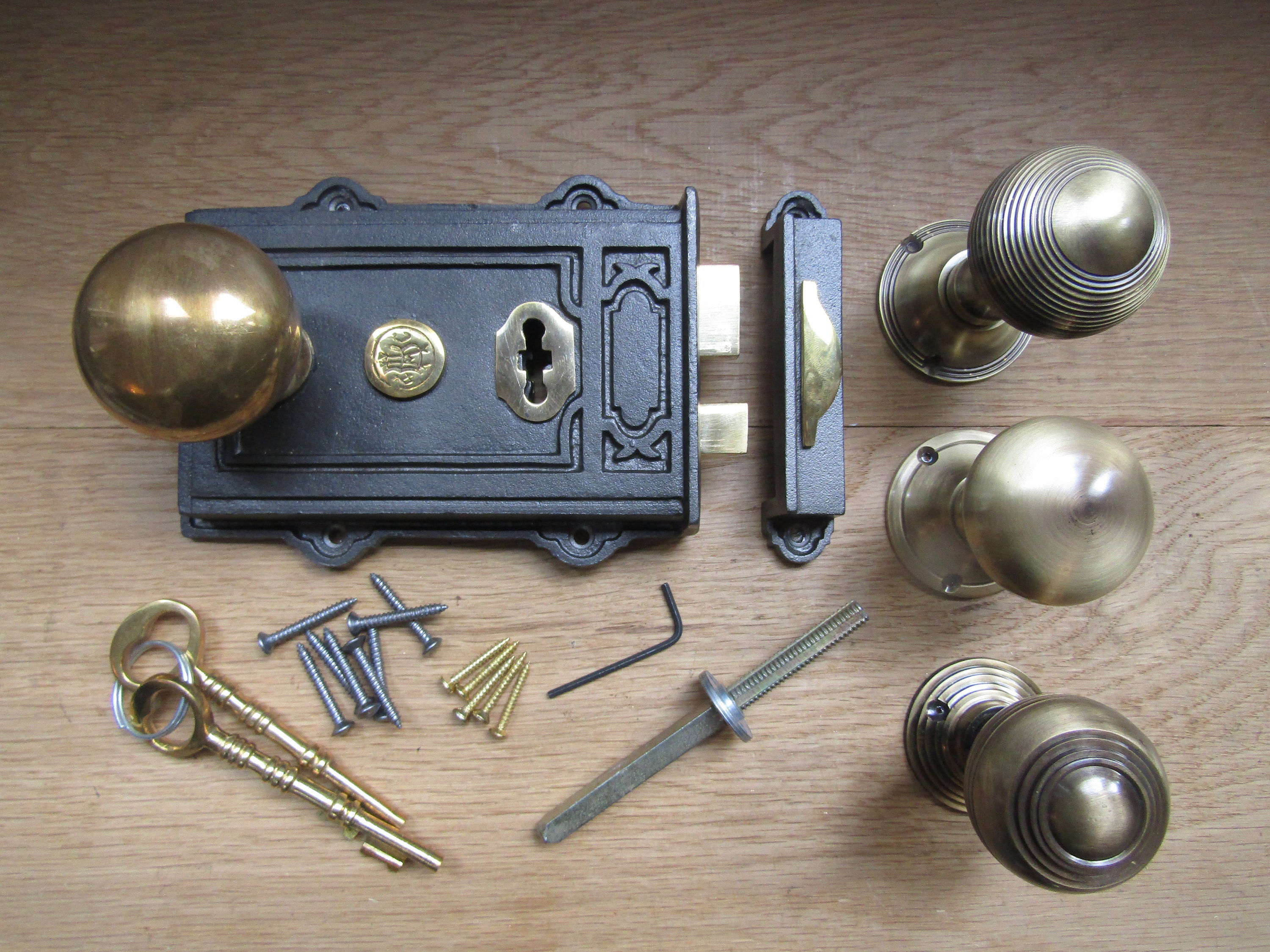 All About Rim Locks (Vintage Door Hardware) – A Pretty Happy Home