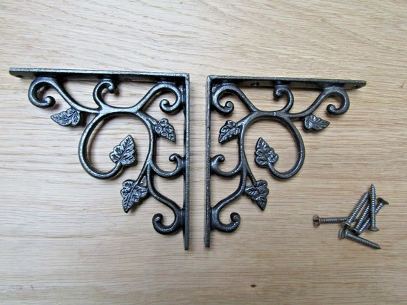 NACH Decorative Shelf Brackets, 4 Pack Of 5.5 X 1.8 X 5 - View #5