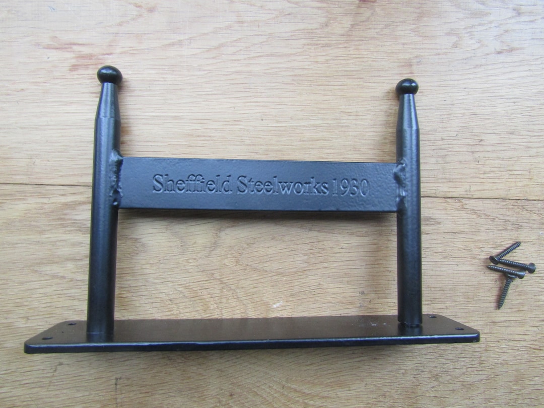 BOOT SCRAPER BLACK Rustic Victorian Style Vintage Garden Mud Boot ...