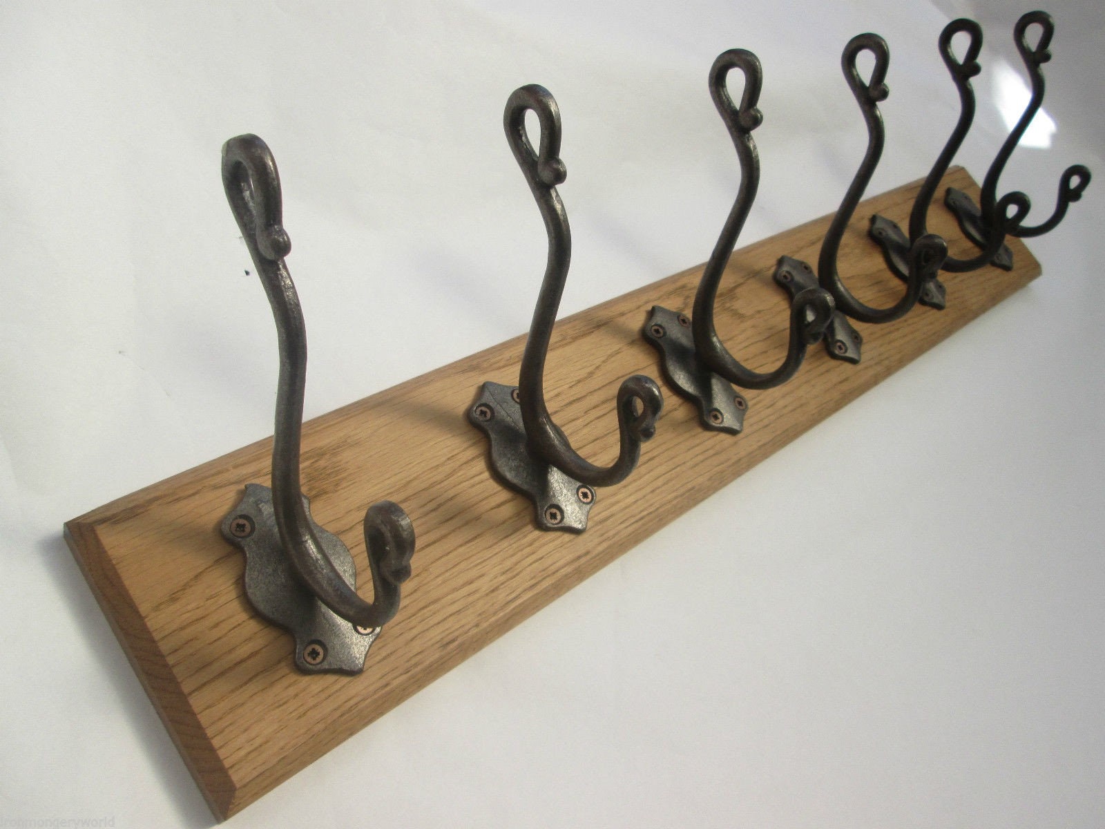 Hand Forged Coat Rack Elephant Trunk Shape Hand Forged Hook