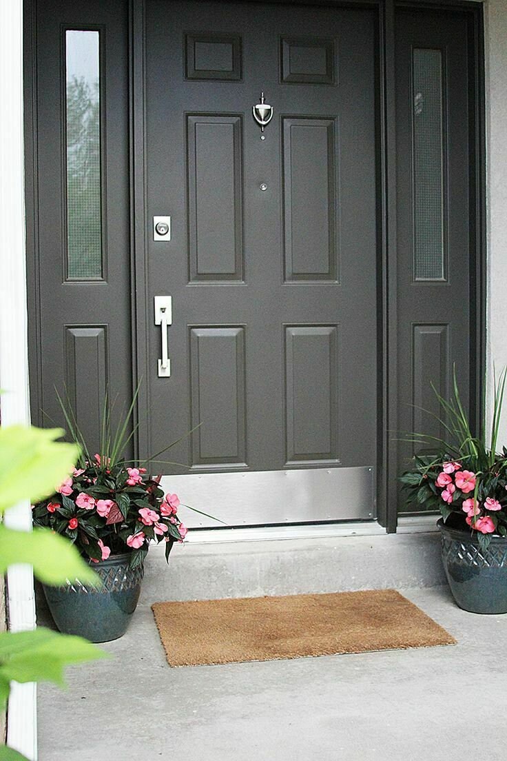 Traditional Polished Brass Door Kick Plate – With Screws – For Timber Doors