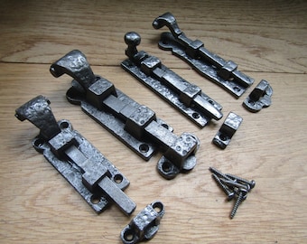 Schieberiegel Türriegel, Handgeschmiedet Schrank