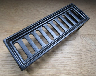 SLOTTED AIR BRICK antique cast iron old retro vintage victorian repro rustic air vent air brick grill cover Ventilation air brick