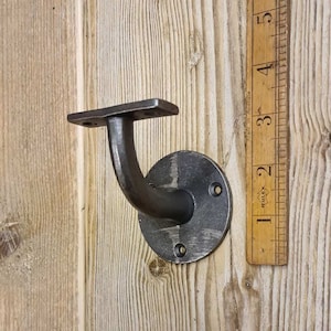 INDUSTRIAL HAND RAIL bracket  Bannister Support Stair Rail Bracket Balustrade Fixing Wall Mounted cast iron Rustic Handrail rod support