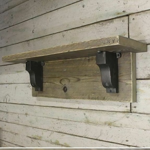 Rustic cast iron corbel Mantelpiece shelf support brackets support victorian old English vintage industrial style