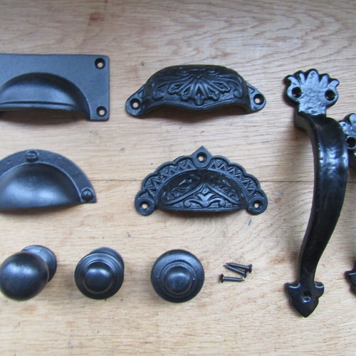 CAST IRON Antique Iron Kitchen Furniture Cupboard Etsy