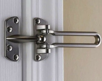 Cerradura De Cadena De Puerta, Limitador De Seguridad De Pestillo, Pestillos De Puerta De Perno, Perno