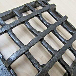 Cast iron Medieval gothic door window glass bullion aperture grille cover Period home air vent Ventilation cover grill image 10