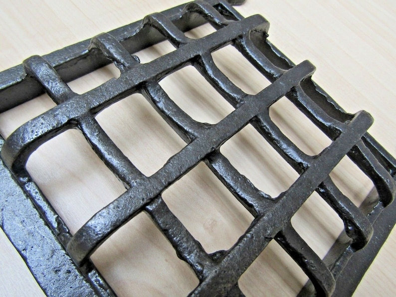 Cast iron Medieval gothic door window glass bullion aperture grille cover Period home air vent Ventilation cover grill image 10