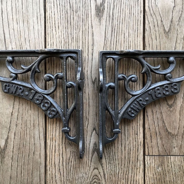 Antique Shelf Brackets Etsy UK