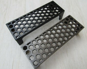 HONEYCOMB AIR BRICK cast iron old retro vintage repro rustic air vent air brick grill cover