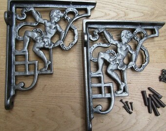 PONTE GIULIO 140 Coppia Staffe In Acciaio Per Lavabo - Foto 3