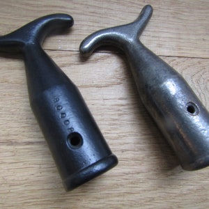 CAST IRON Pole Sash Hook Fanlight Sky Light Windows Loft Attic Boat Blinds rustic victorian vintage antique style