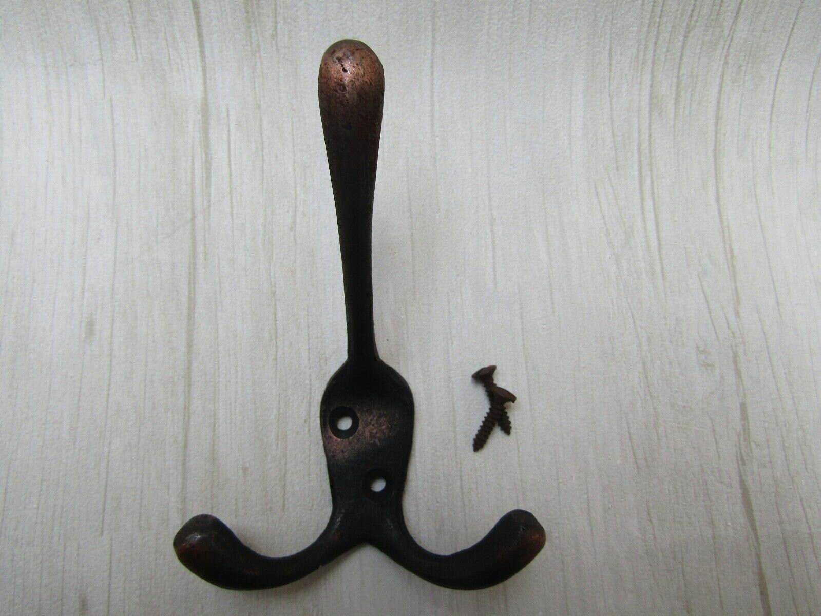 PACK of 3 Victorian Liberty Triple Hook Hat & Coat Hooks Vintage Pegs  Hanger Hook 