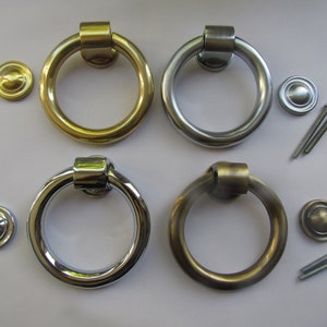 Solid Forged brass Heavy Ring  Door Knocker Door bell front door knocker modern design