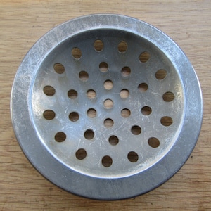 DUTCH VENT Vintage old antique Style Dutch Linen Cupboard Air Vent Airing Cupboard Boiler Room round circle vent
