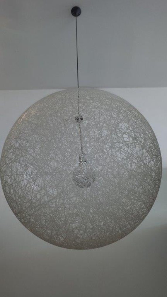 white ball light shade