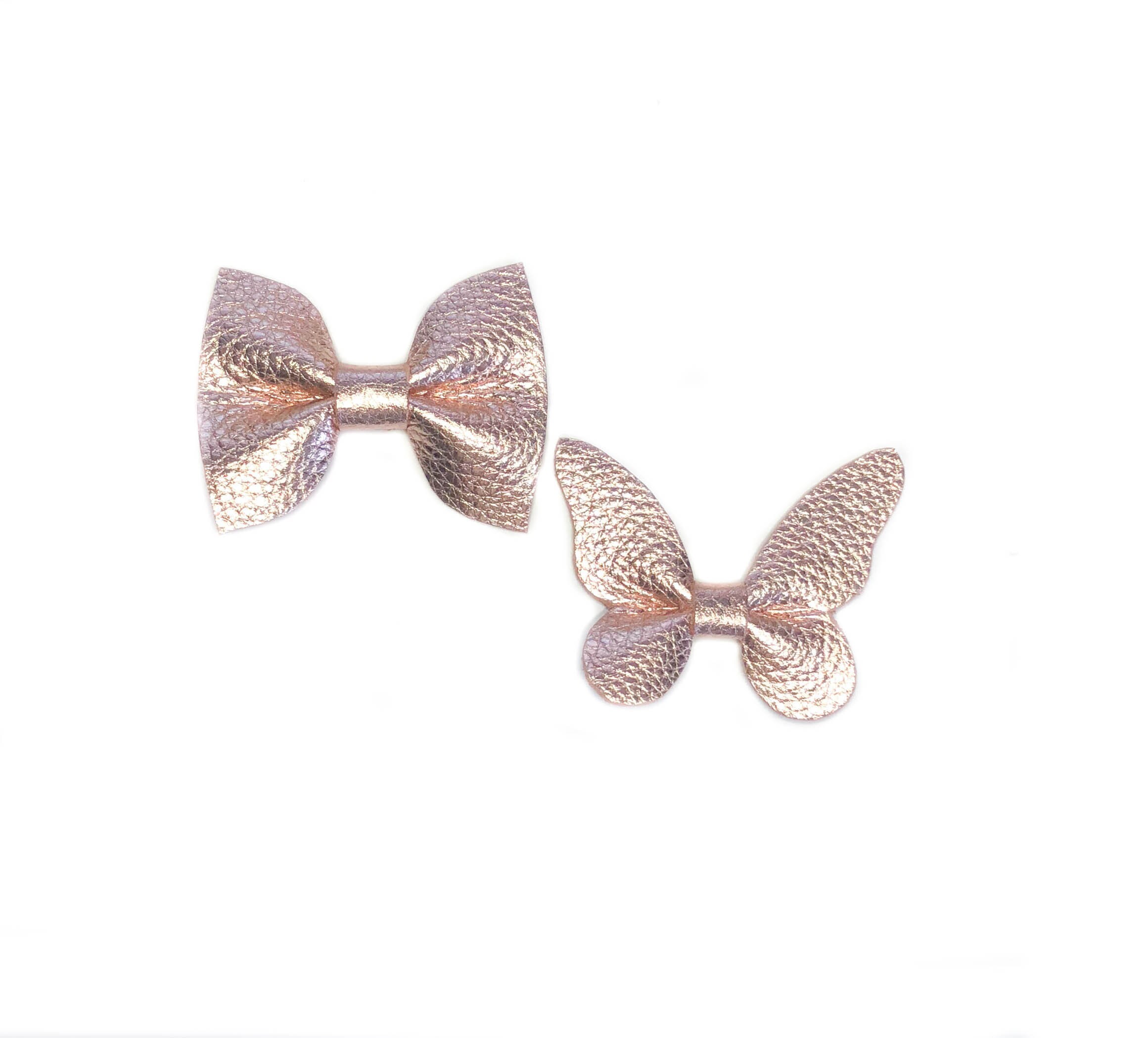 rose gold baby bow