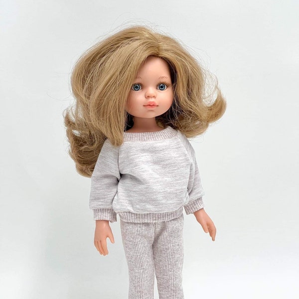 Paola Reina Amigas doll clothes, Amigas doll clothes, 32 cm doll clothes, 12 inch doll clothes, doll sports outfit, lounge set for a doll