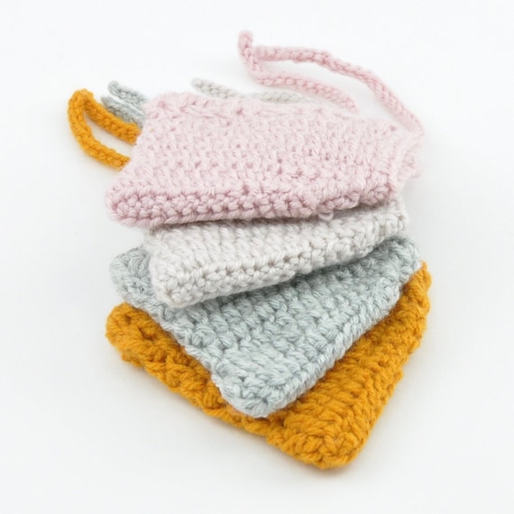 Handmade Knitted Pixie Bonnet for Minikane 28cm Doll