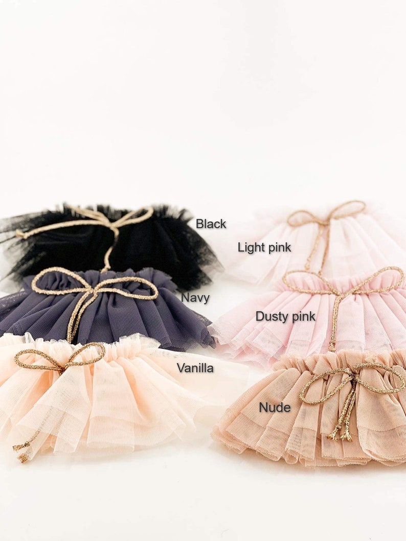 Minikane ballerina clothes, miniland doll tutu skirt, pink tutu skirt, ballerina doll outfit, Paola reina doll 34 cm, christmas clothes image 3
