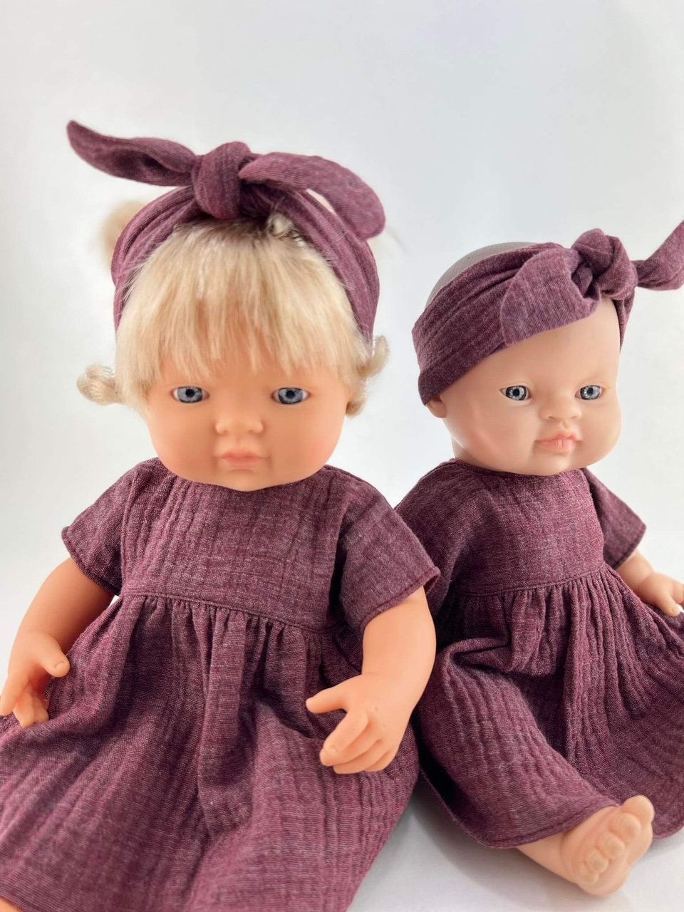Minikane Doll Dress Miniland 38 Cm Dress Doll Headbands