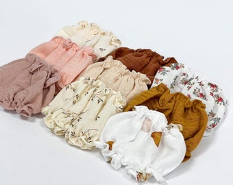 Muslin bloomers for Paola Reina Amigas 32cm dolls, 32 cm doll clothes, 12 inch doll clothes, doll bloomers, doll panties