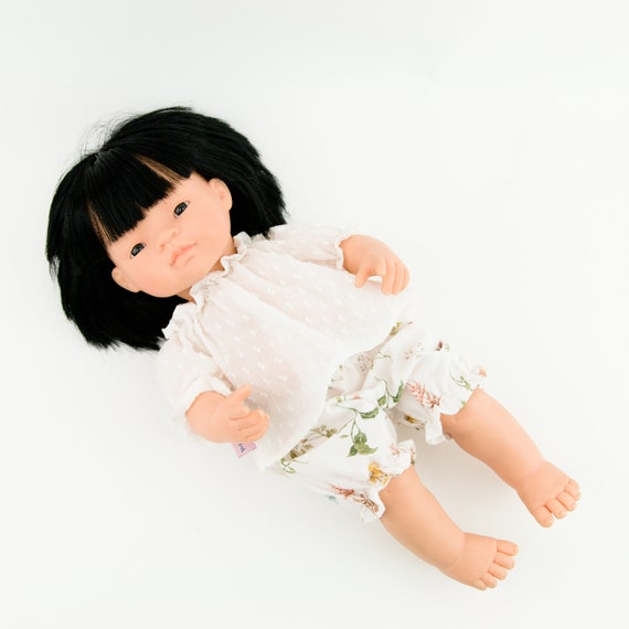 31566 Miniland Conjunto Chica Forest 38cm Vestiti per Bambole da 38 cm