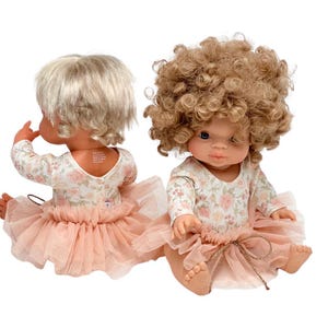 Miniland doll clothes, doll tulle skirt, clothes for dolls 34 cm - 38 cm, gift for girl, Paola Reina 34 cm, Toddlers gift, puppenkleidung 33