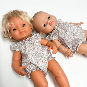 Paola Reina doll romper, 34 cm doll romper, floral romper for dolls, Gordis doll clothes