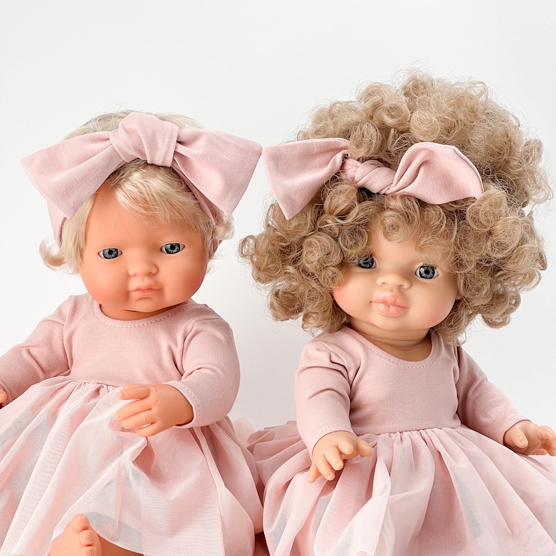 Minikane Doll Dress, 13 Inches Dress, Doll Ballerina Dress, Tulle Dress