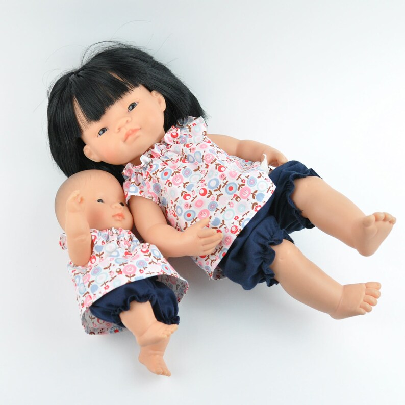 Miniland Doll clothes Miniland clothing navy bloomers Etsy