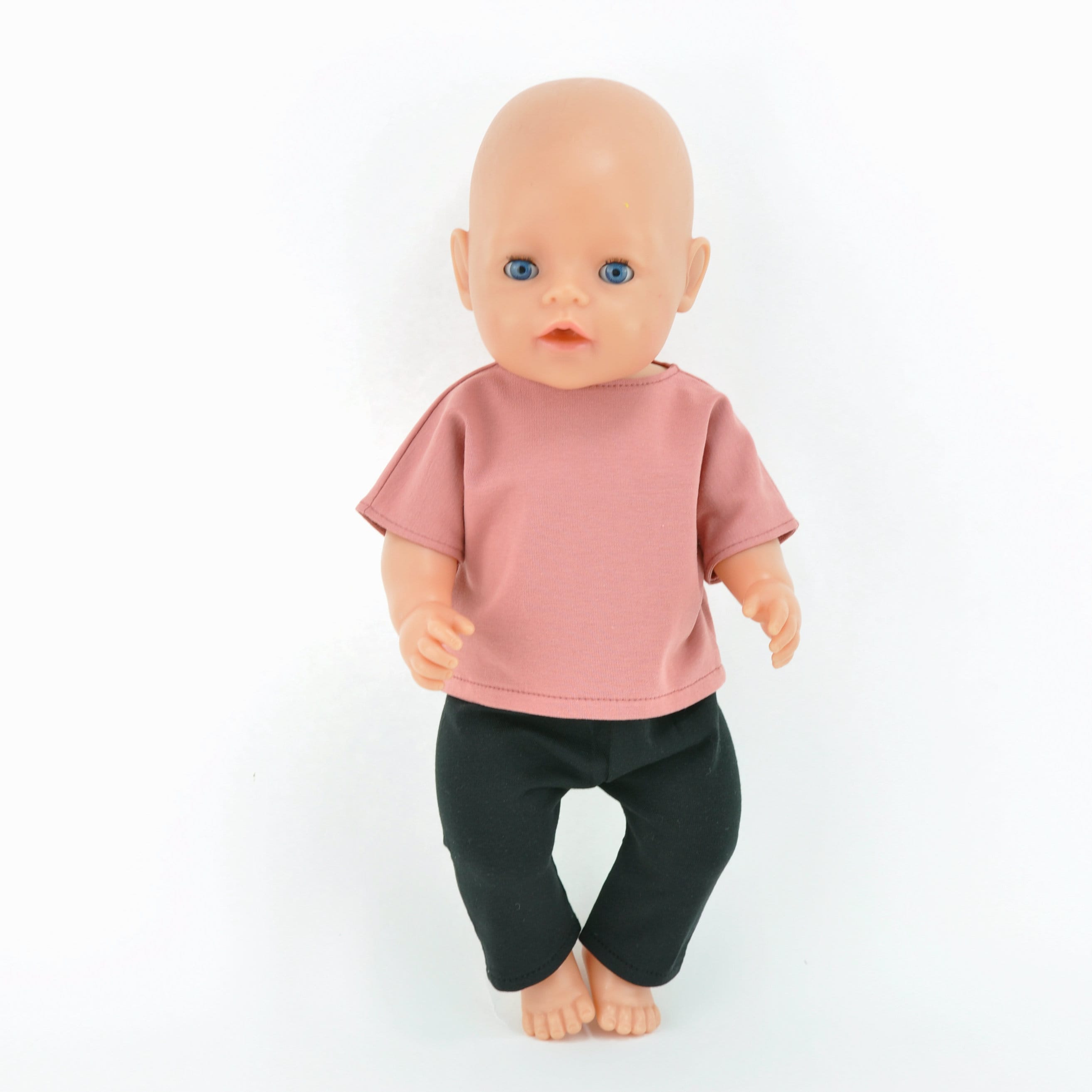 Baby Born Doll Outfit, American Doll, Cotton Doll Outfit, 42-43 Cm Doll  Set, 17 Inch Doll Set, Baby Born Doll Clothes, T-shirt and Leggins 