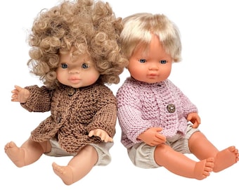 2 Set Doll Clothes For 17cm Dolls, 6.7in Angel Theme Baby Doll