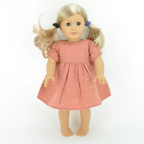 Robe de poupée Baby Born, robe de poupée en mousseline, robe de poupée  42-43 cm, robe en mousseline de poupée 17 pouces, - Etsy France