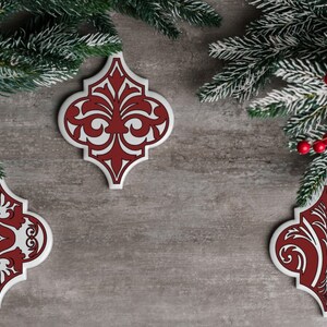 Patterned Christmas Ornaments